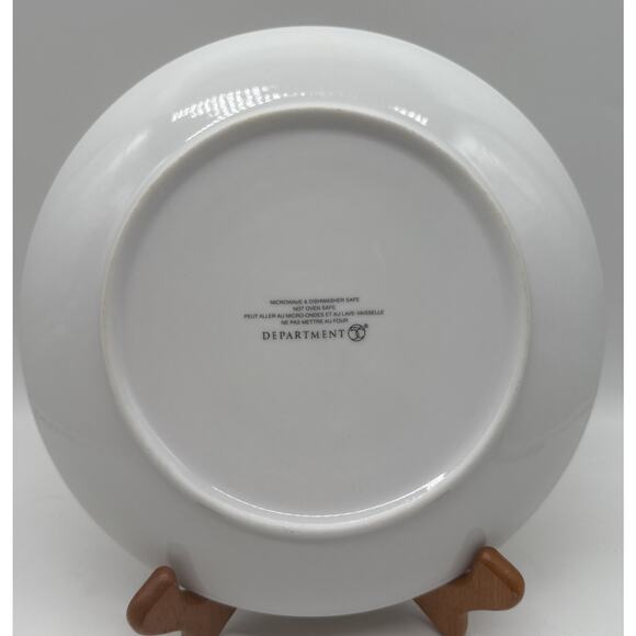 Dept 56 Patience Brewster Krinkles 8 1/4 Cat Plate Discontinued Replacement - Picture 3 of 4